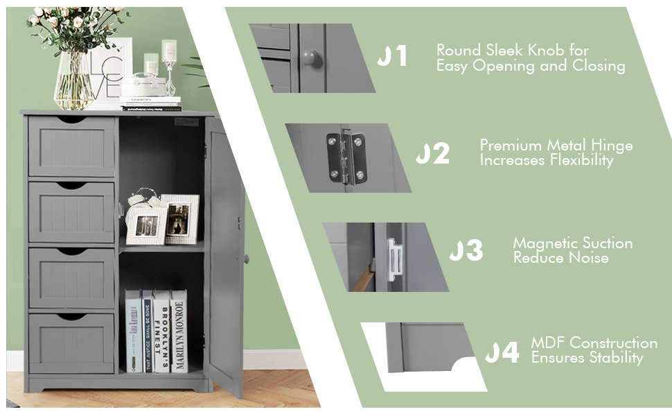bathroom storage cabinet