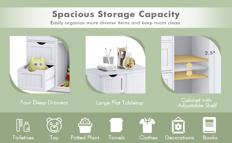 bathroom storage cabinet