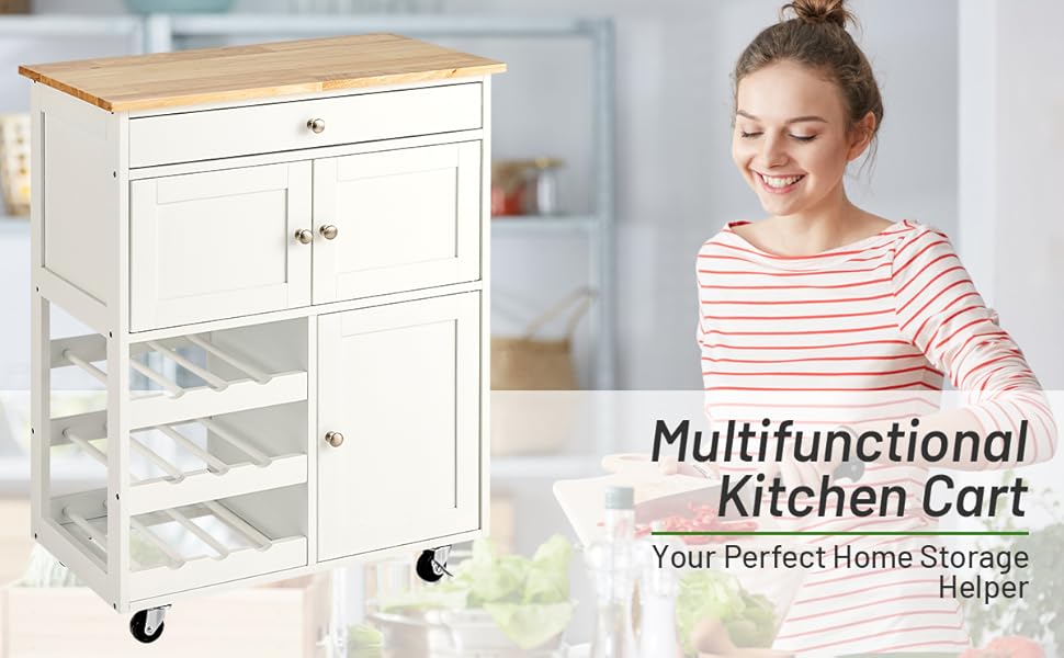 Kitchen Island Trolley