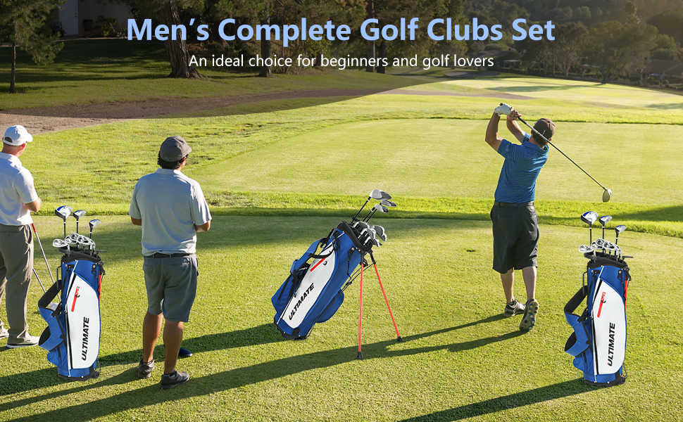 Costway Complete Golf Clubs Package Set 10 Pieces