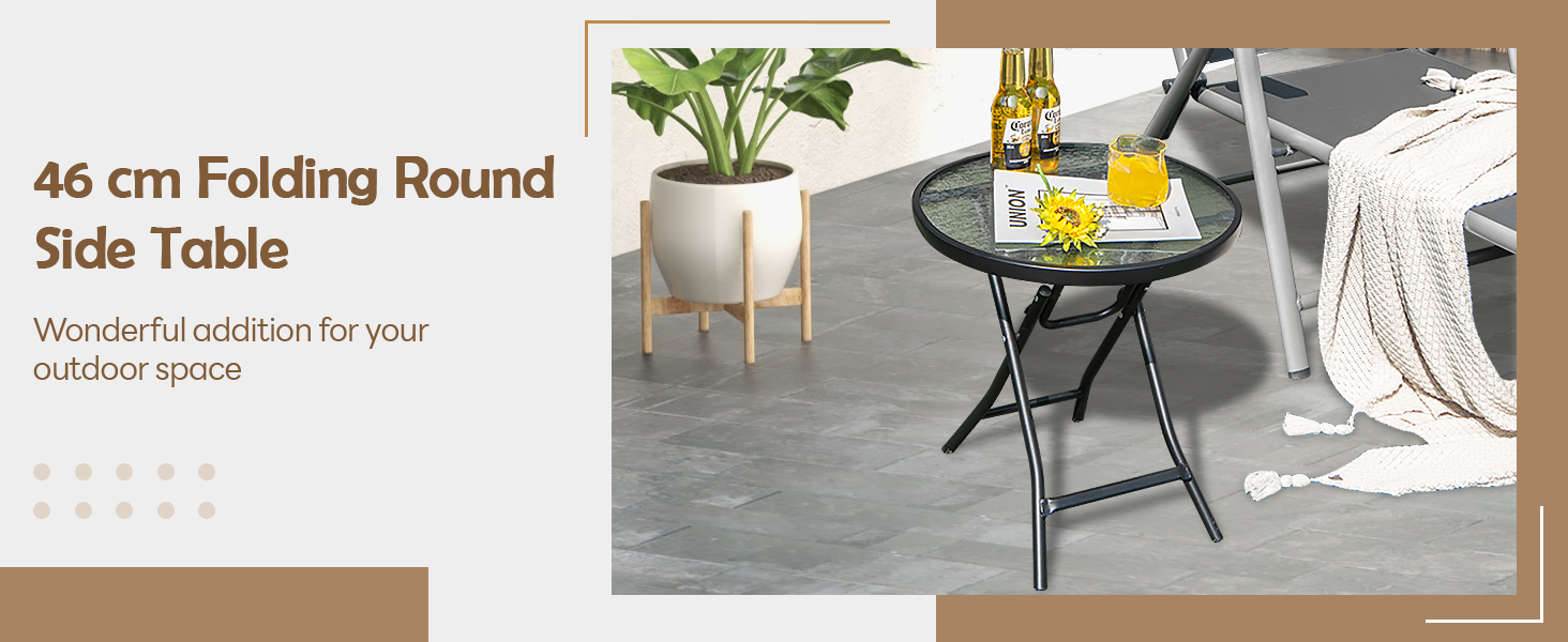 80 cm Patio Table