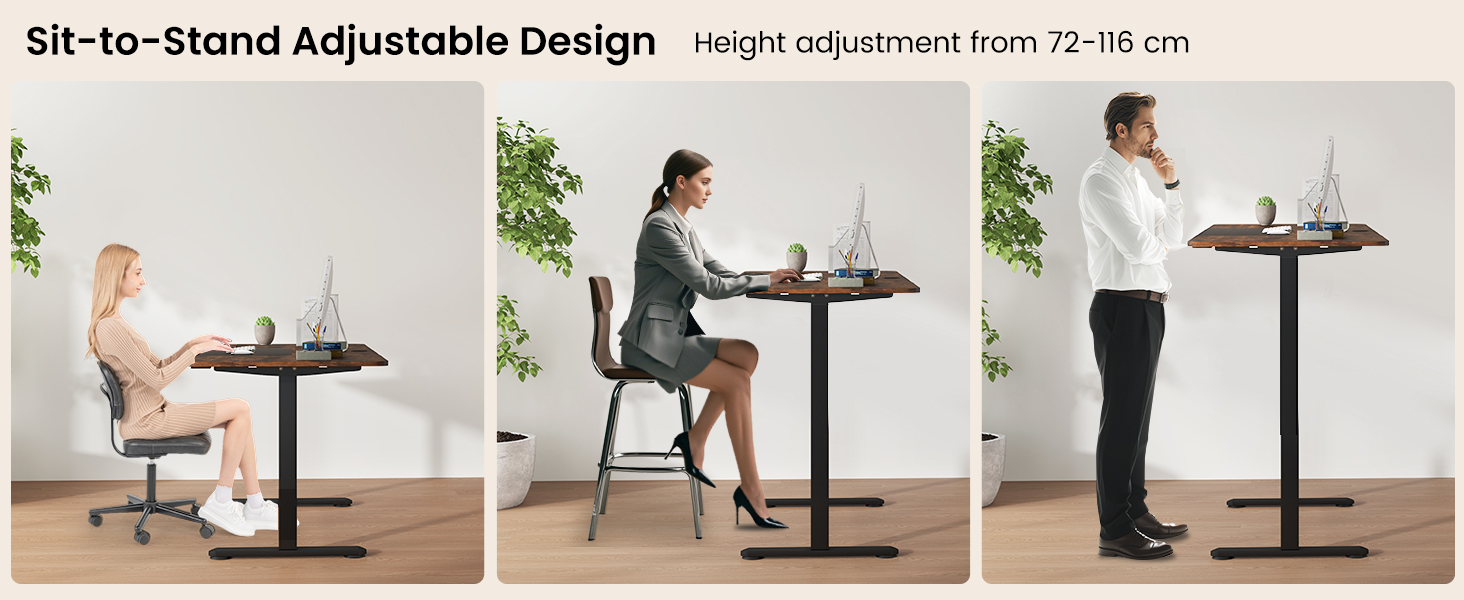 Standing desk, sit stand desk, stand up desk, height adjustable desk, electric standing desk