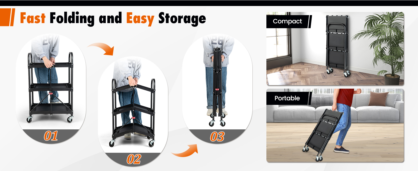 Fast folding and Easy Storage