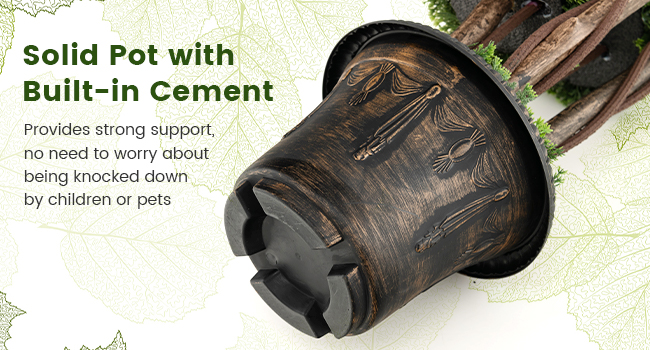 90 cm Artificial Cedar Topiary Tree, Indoor & Outdoor Fake Topiary Cypress Plant Solid Pot Cement